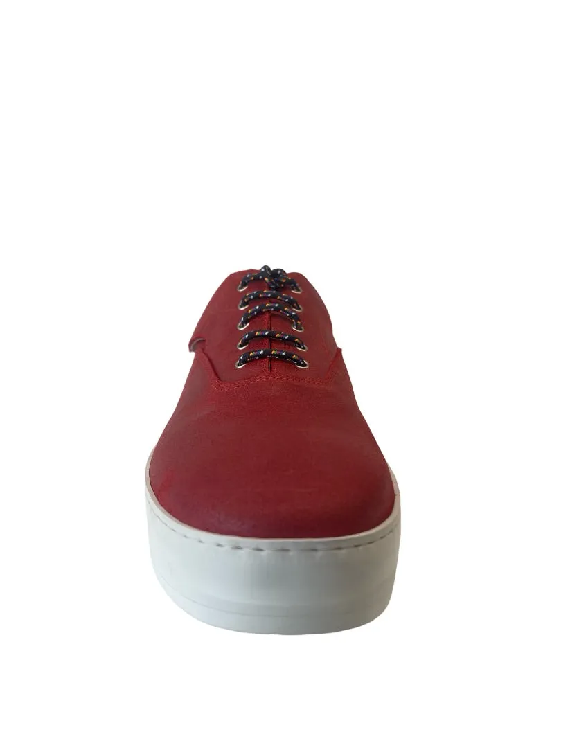 Kris Van Assche Red Leather sneaker. Size: 44