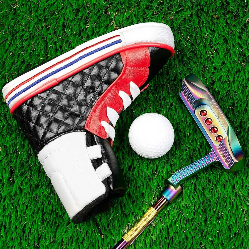 Lesmart Funny Shoes Shaped Golf Blade Putter Cover