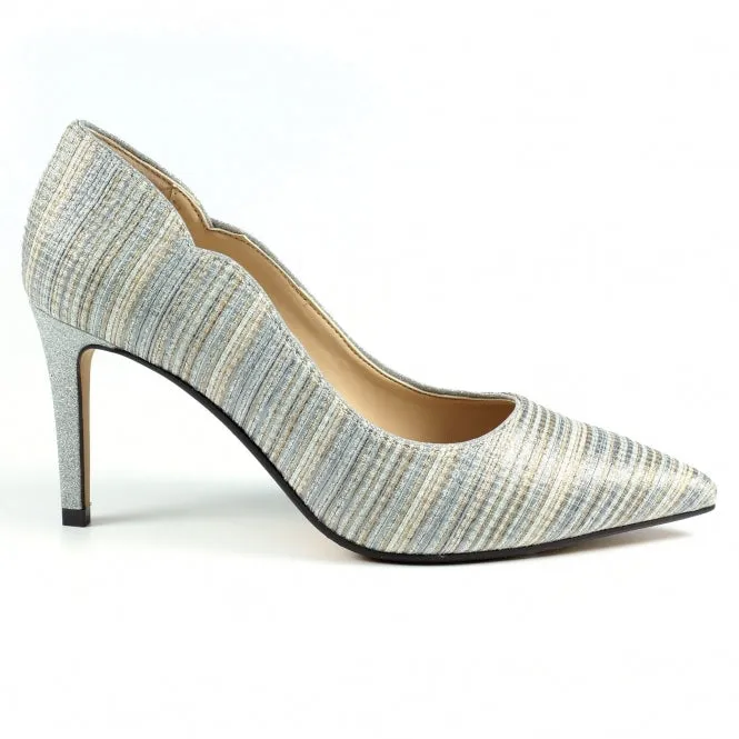 Lunar Natalia court shoe  silver