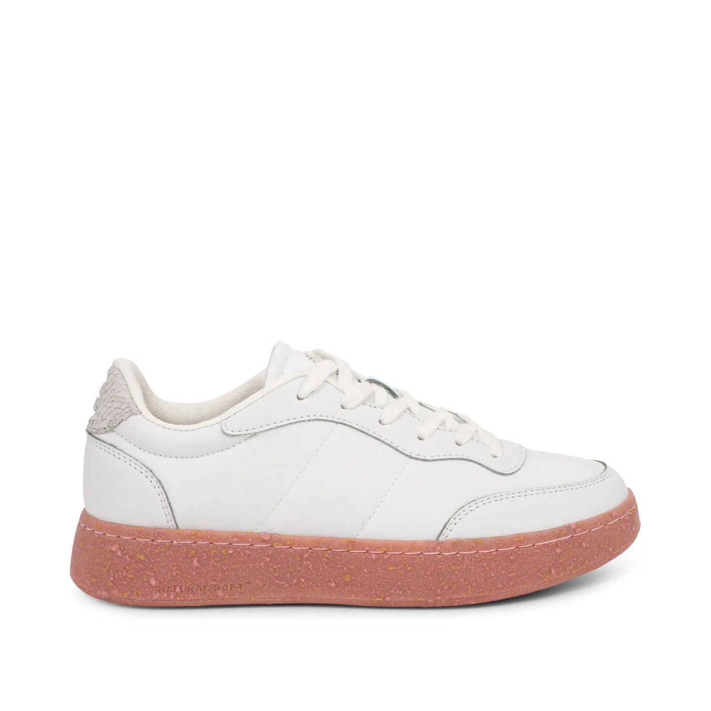 May II - Bright White/ Soft Pink