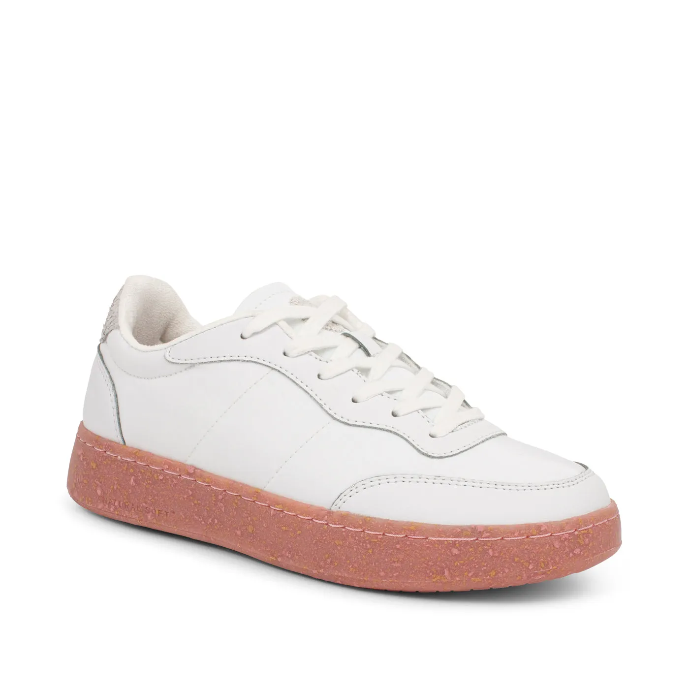 May II - Bright White/ Soft Pink