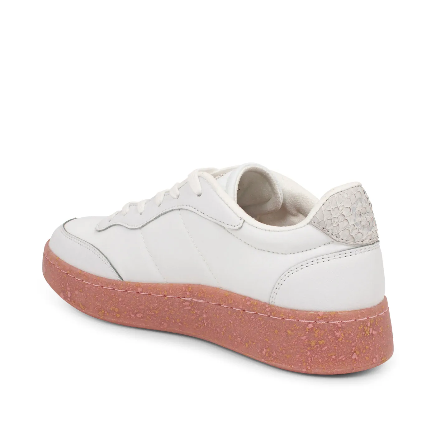 May II - Bright White/ Soft Pink