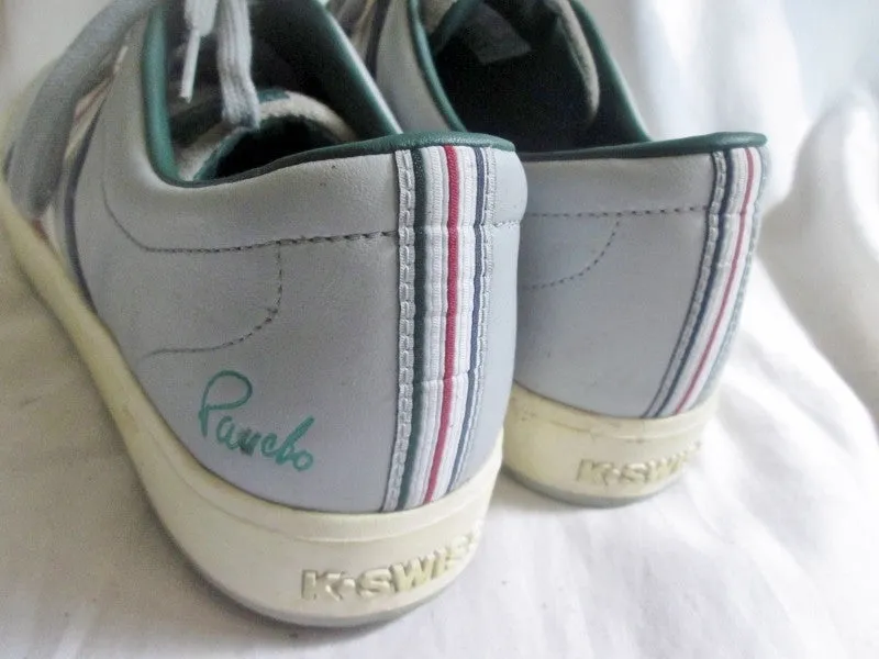 Mens K SWISS PANCHO GONZALEZ Low Sneakers Athletic Sports Shoes Trainers 12 Fitness Fashion