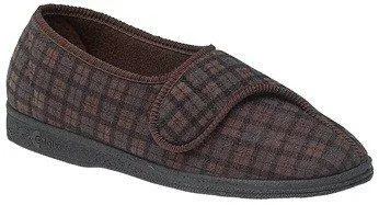 Mens Wide Fit Comfylux Paul Slippers