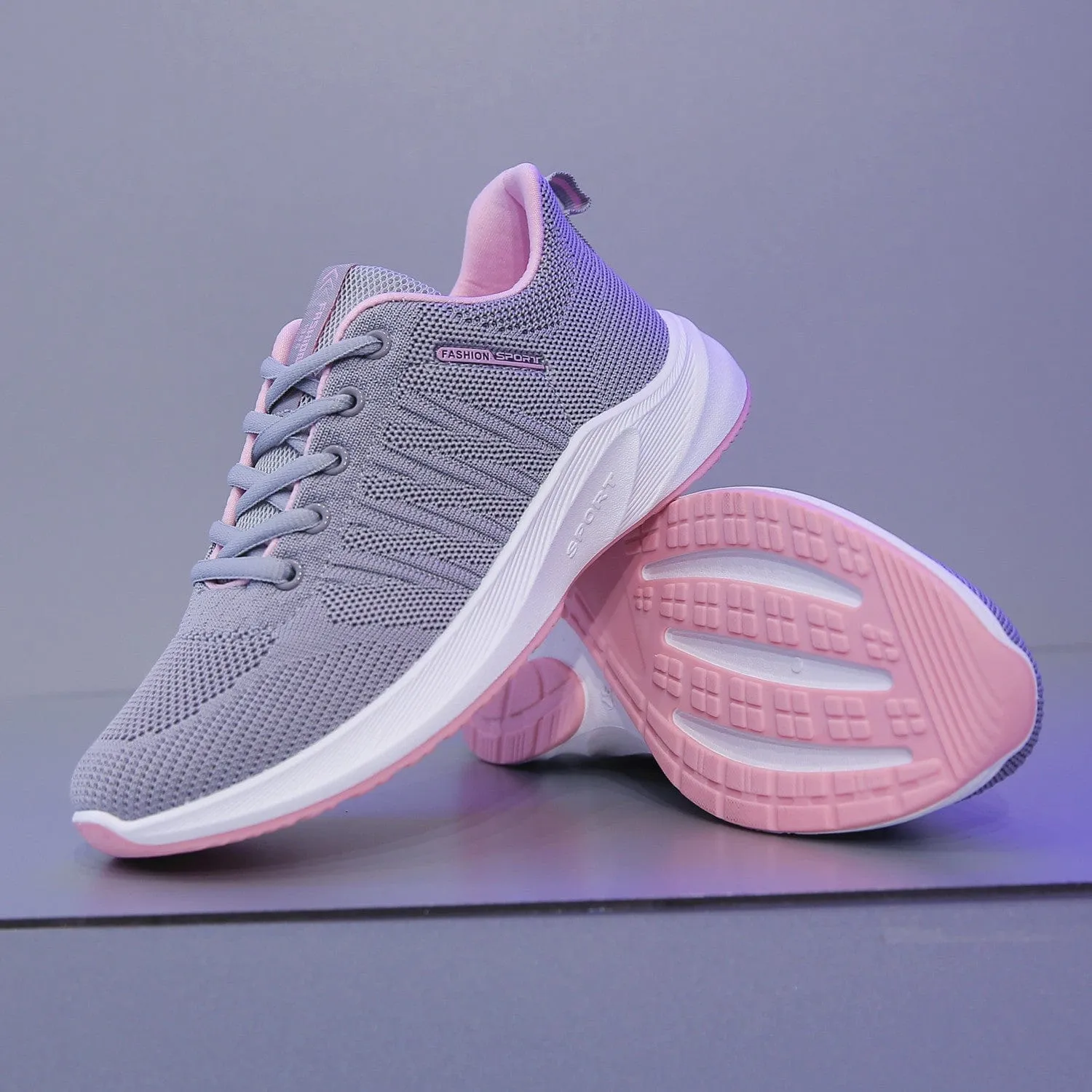 Mesh Walking Sneakers: Fashion Sport