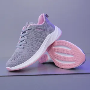 Mesh Walking Sneakers: Fashion Sport