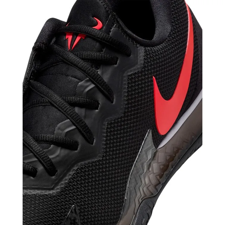 Nike Court Zoom Vapor Cage 4 Rafa Hard Court Black & Red Men's Tennis Shoes