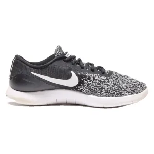NIKE Flex Contact Low Top Trainers Black Synthetic Womens UK 7.5