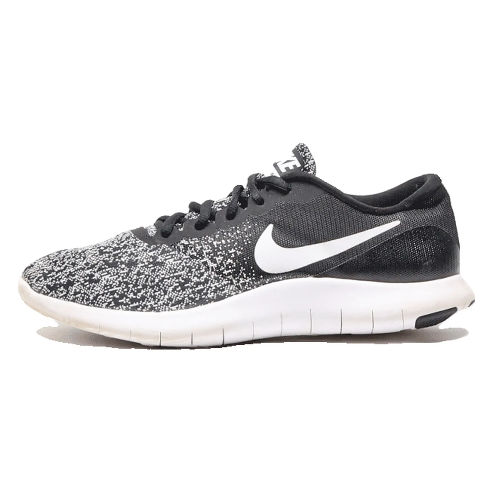 NIKE Flex Contact Low Top Trainers Black Synthetic Womens UK 7.5
