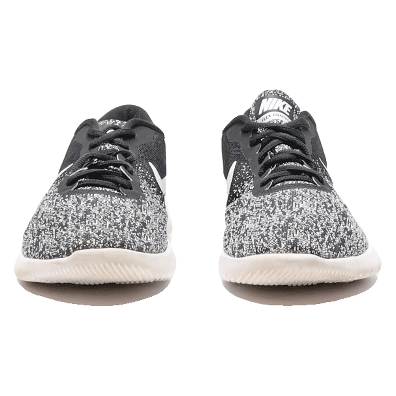 NIKE Flex Contact Low Top Trainers Black Synthetic Womens UK 7.5