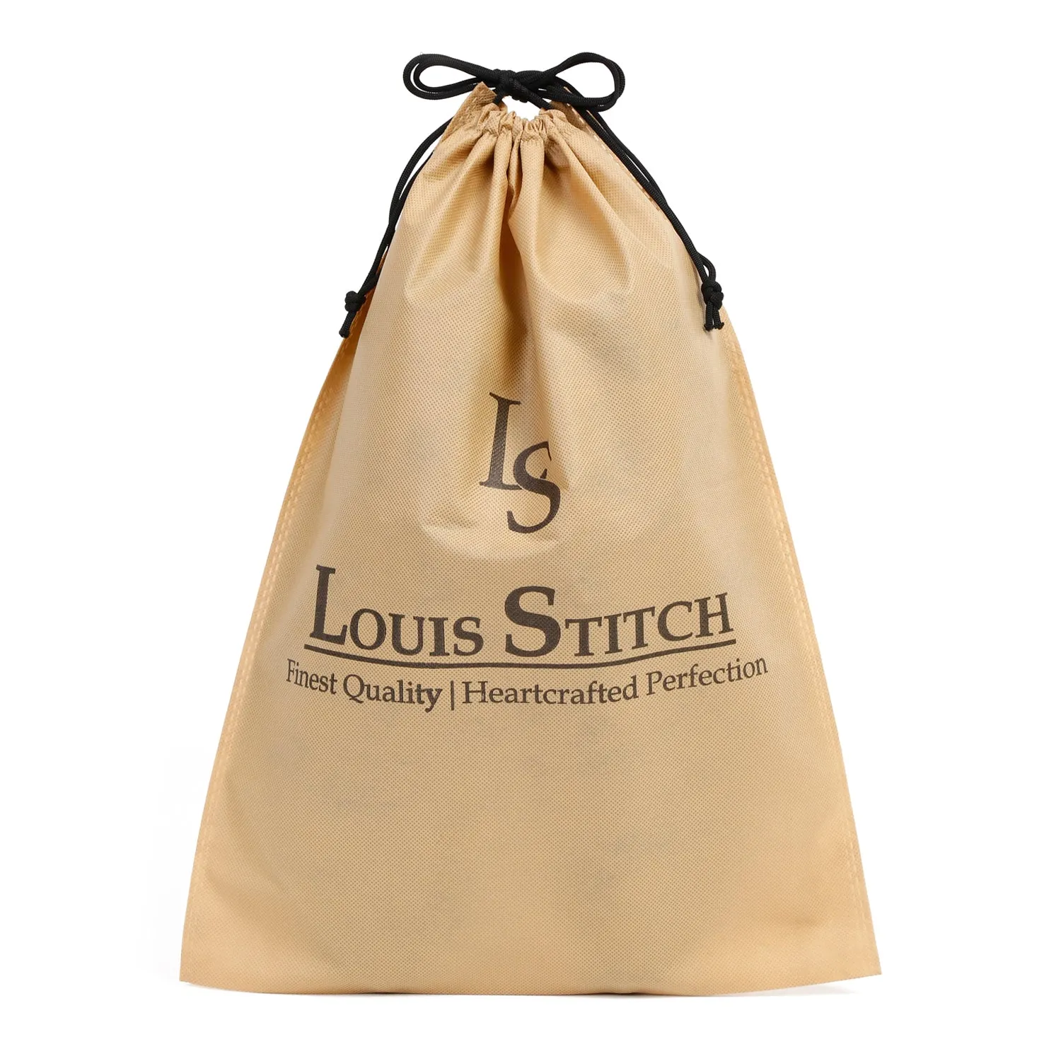 Non Woven Shoe Bag Pack Of  12 Beige Plain & See-Thru