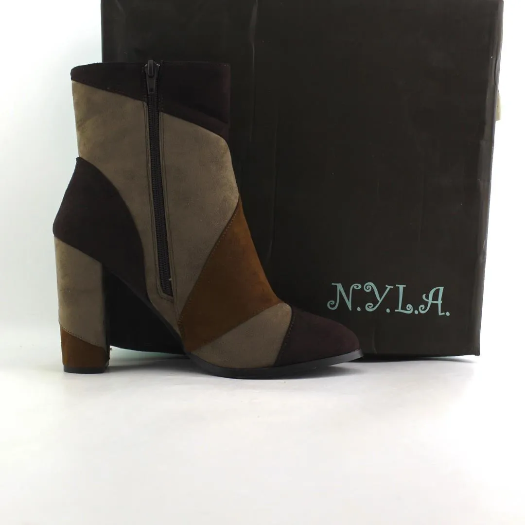 N.Y.L.A OLYGPATCH TAN-MULTI