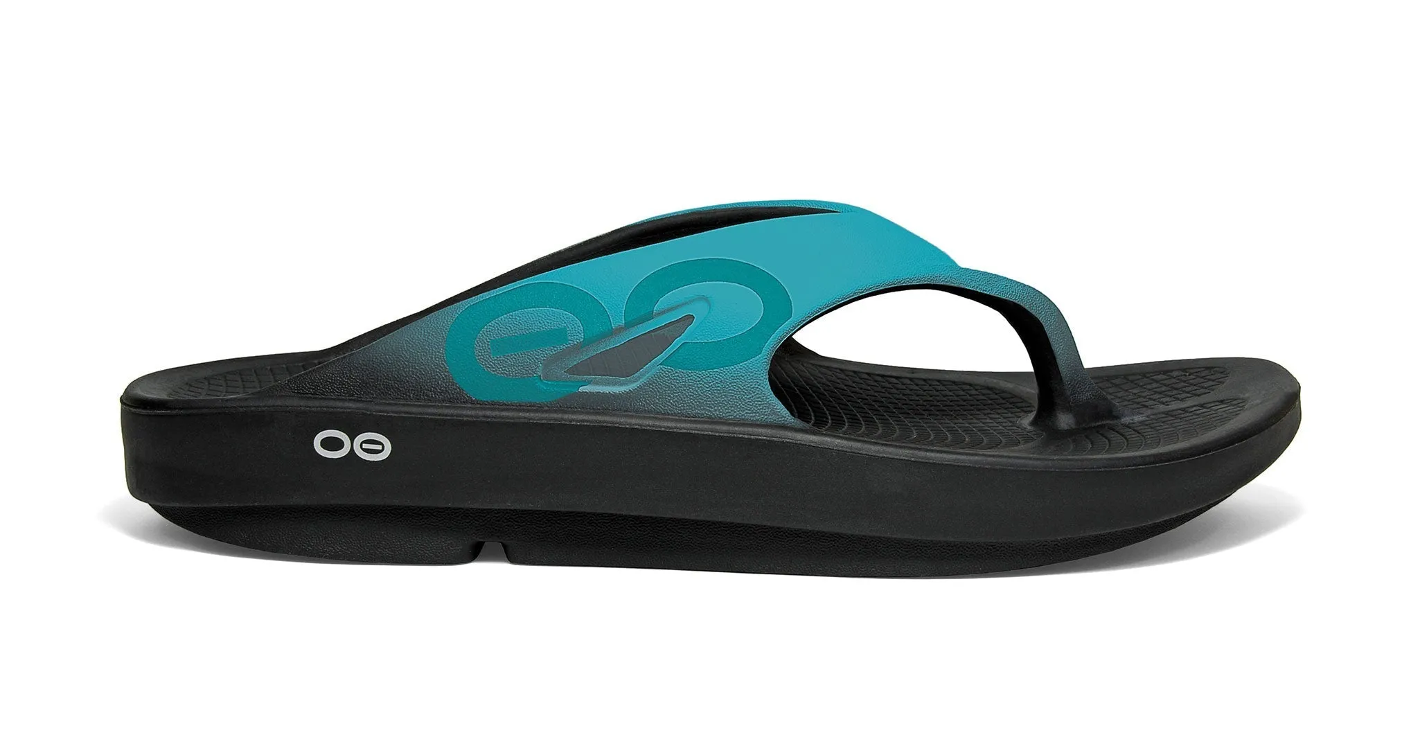 OOFOS Women's OOriginal Sport Thong - Aqua