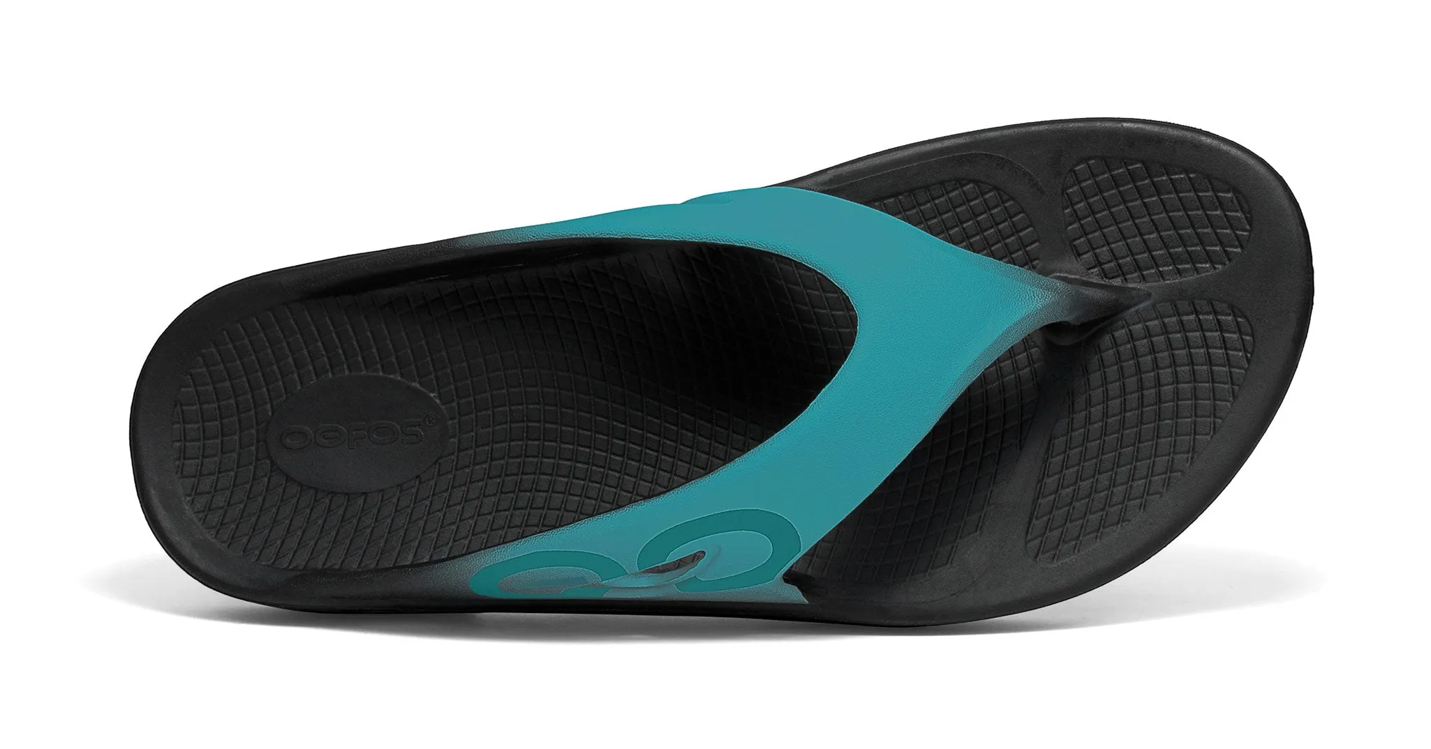 OOFOS Women's OOriginal Sport Thong - Aqua