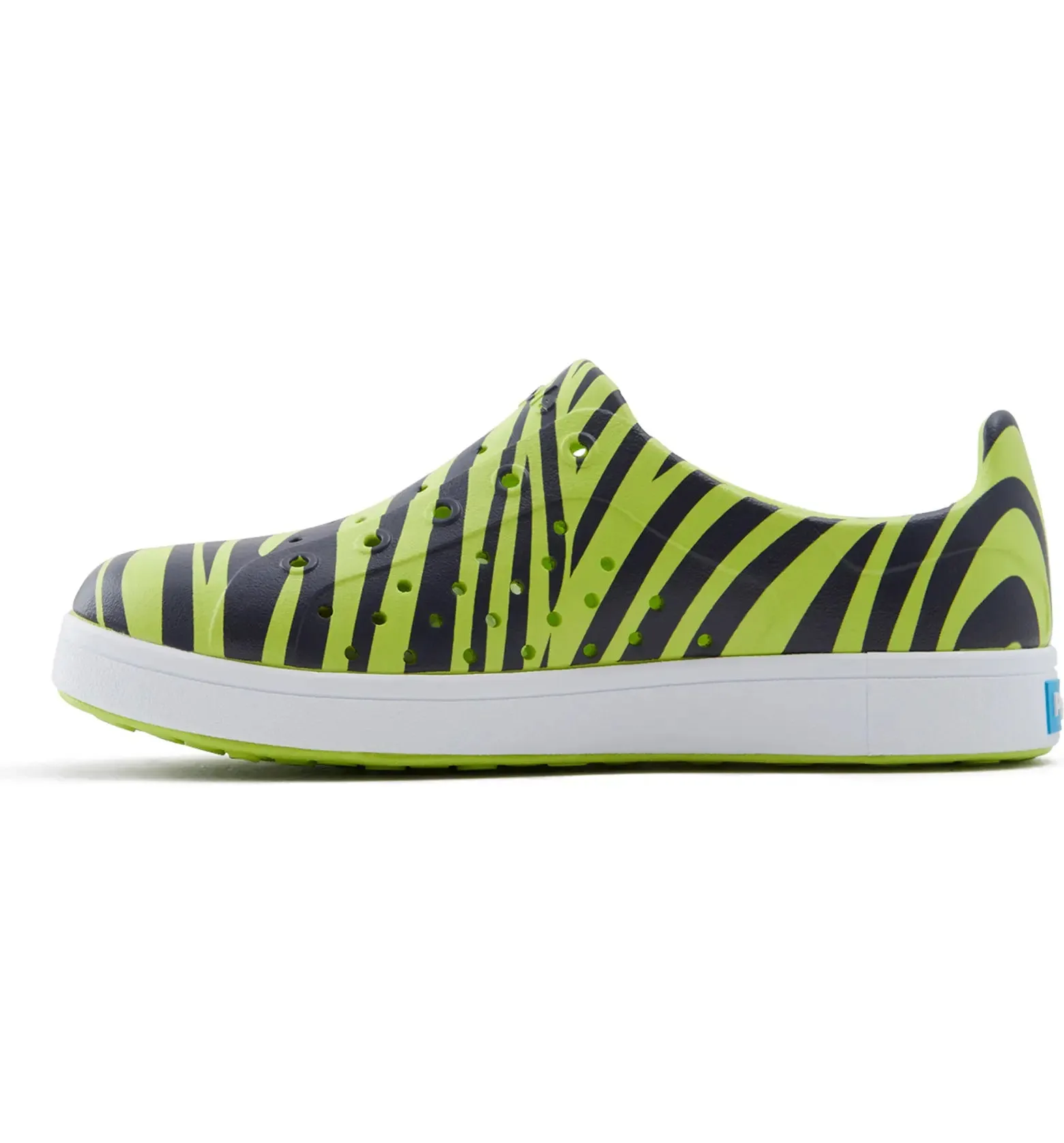 People Footwear Lime Zebra Water Shoe