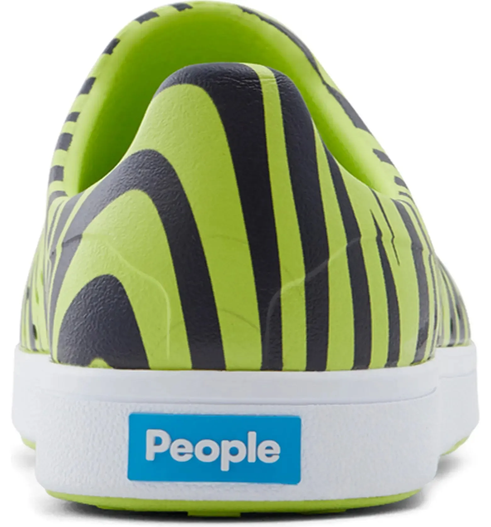 People Footwear Lime Zebra Water Shoe