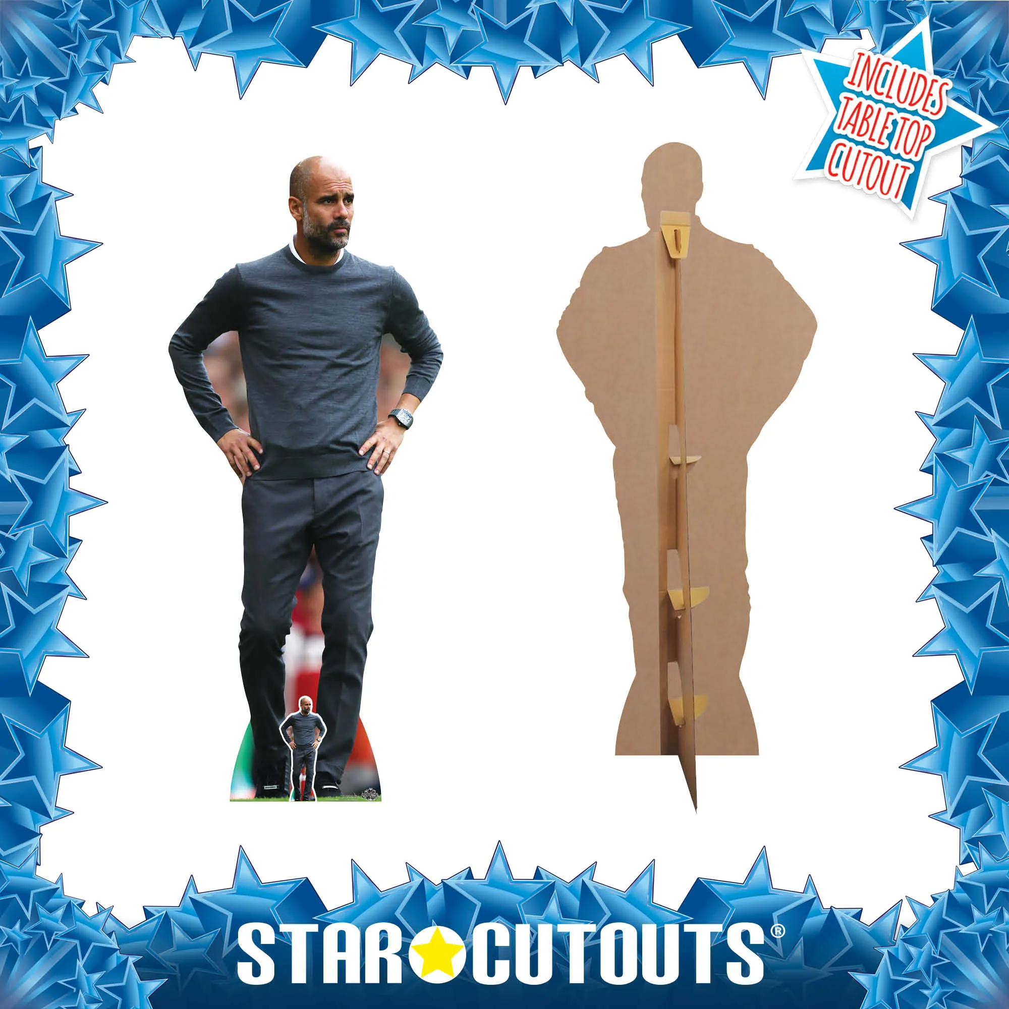 Pep Guardiola Football Manager  Cardboard Cutout