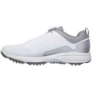 Skechers Go Golf Torque Twist Spiked Shoes - White/Grey