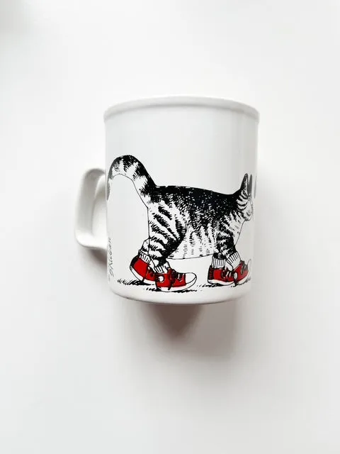 Sneaker Cat Mug