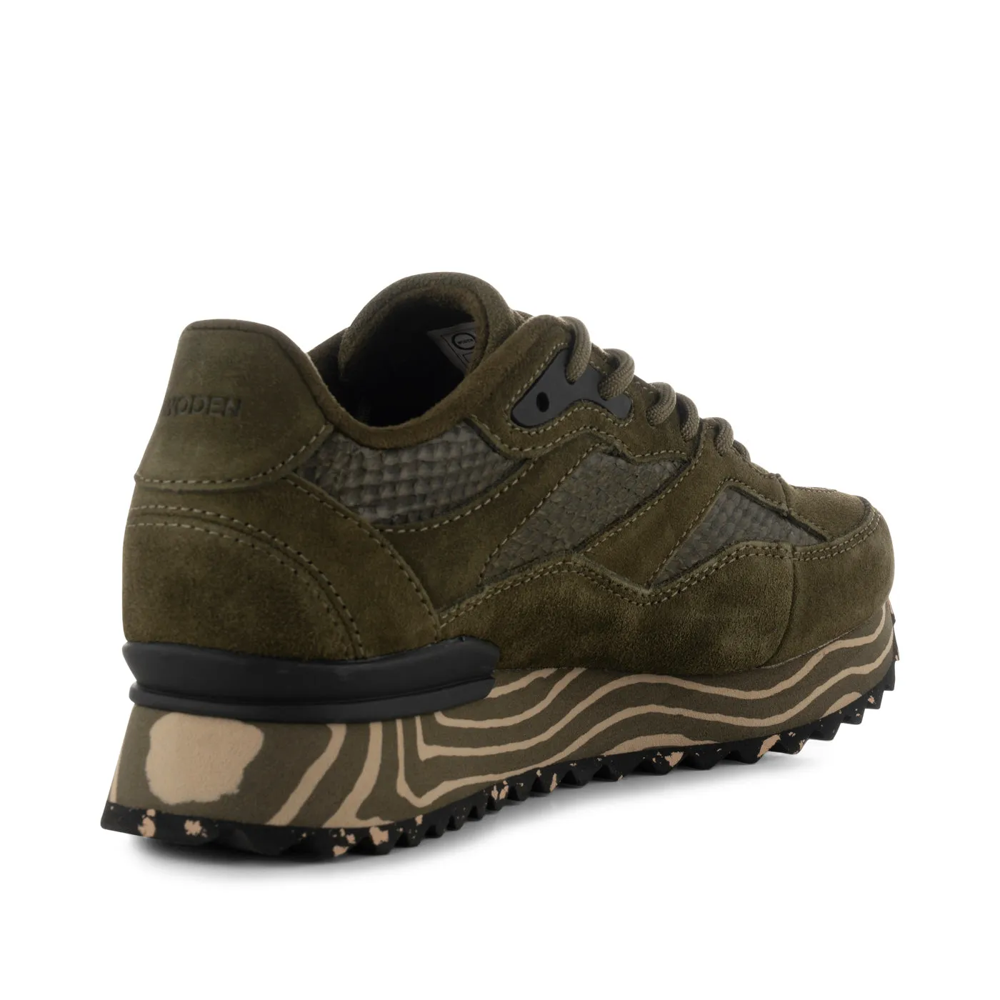 Sophie Salmon Marble - Dark Olive