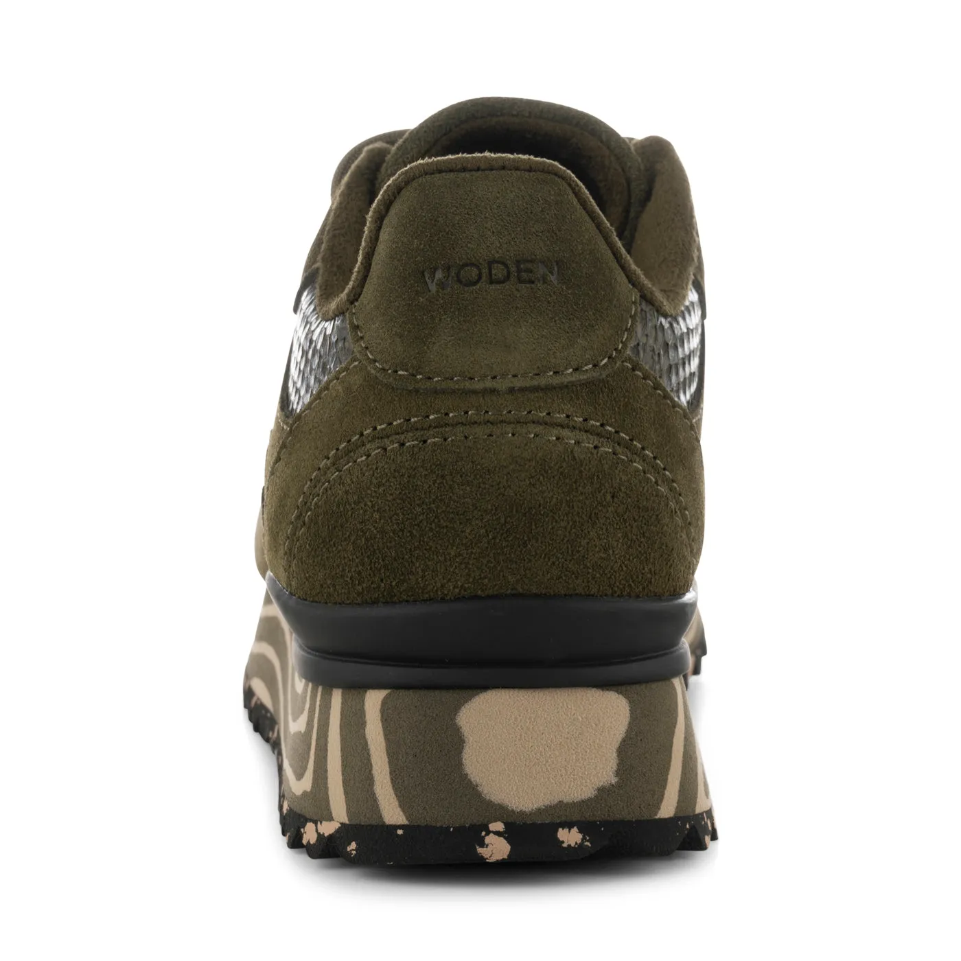 Sophie Salmon Marble - Dark Olive