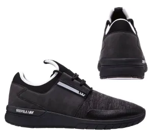 Supra Flow Run Mens Black/Grey Running Shoes