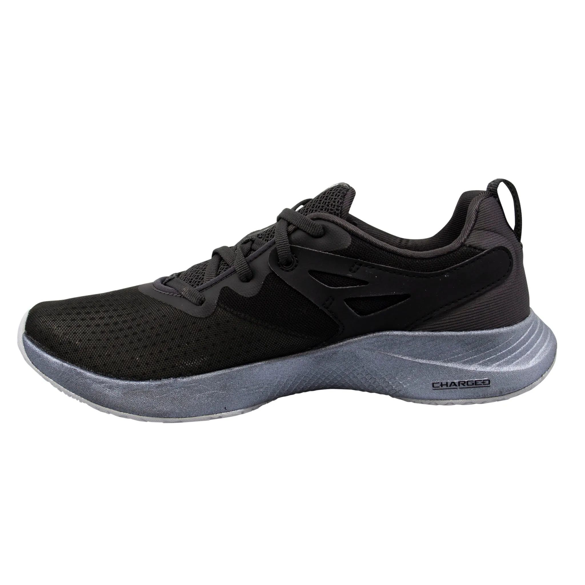 Under Armour UA Charged Breathe TR 2 Womens Dark Grey Running Shoes
