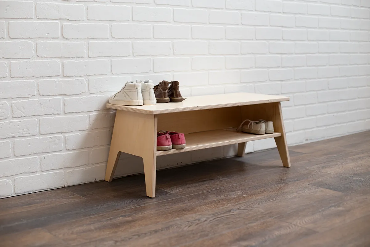 Value-Grade Shoe Bench