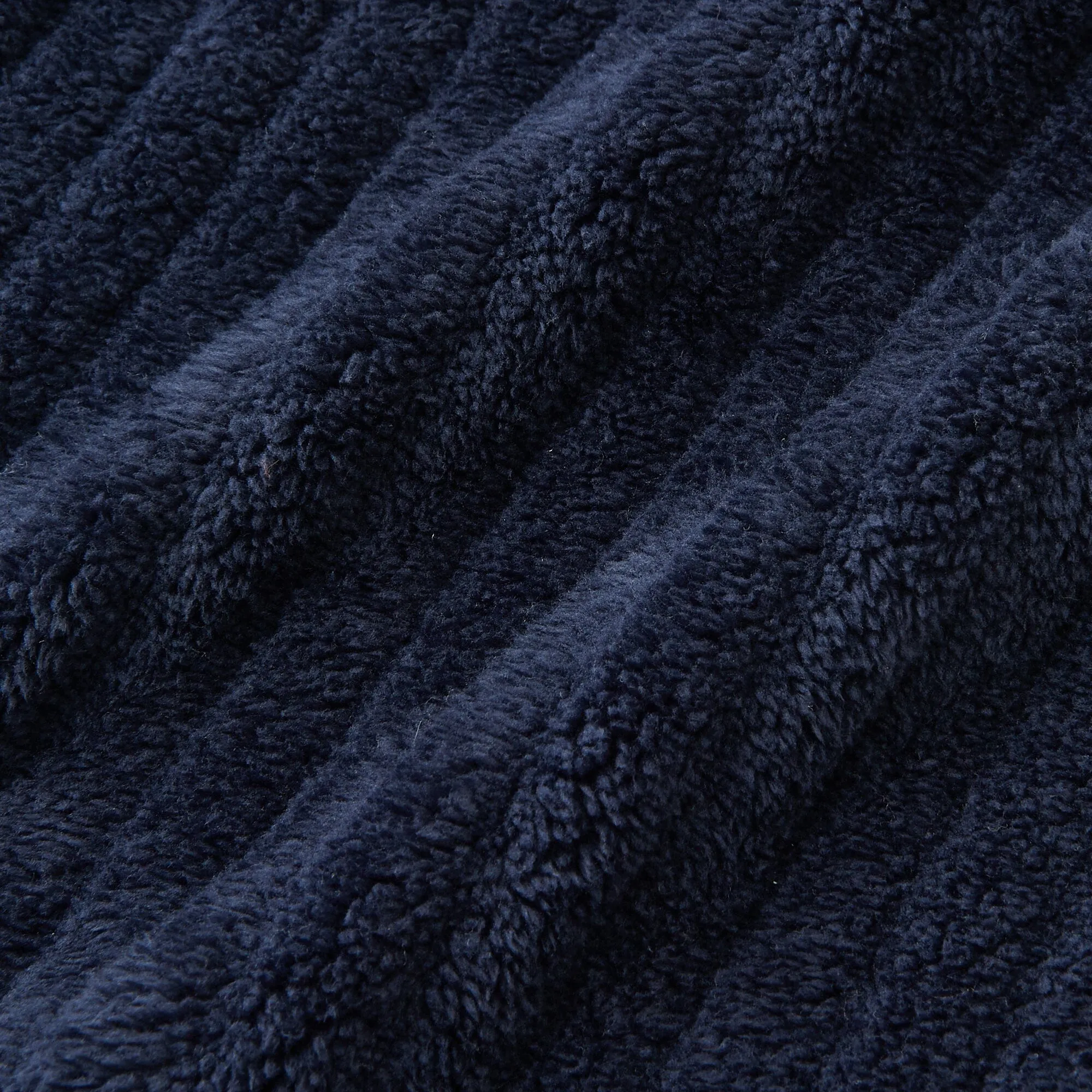 Warm Fleece Pajamas For Men Navy