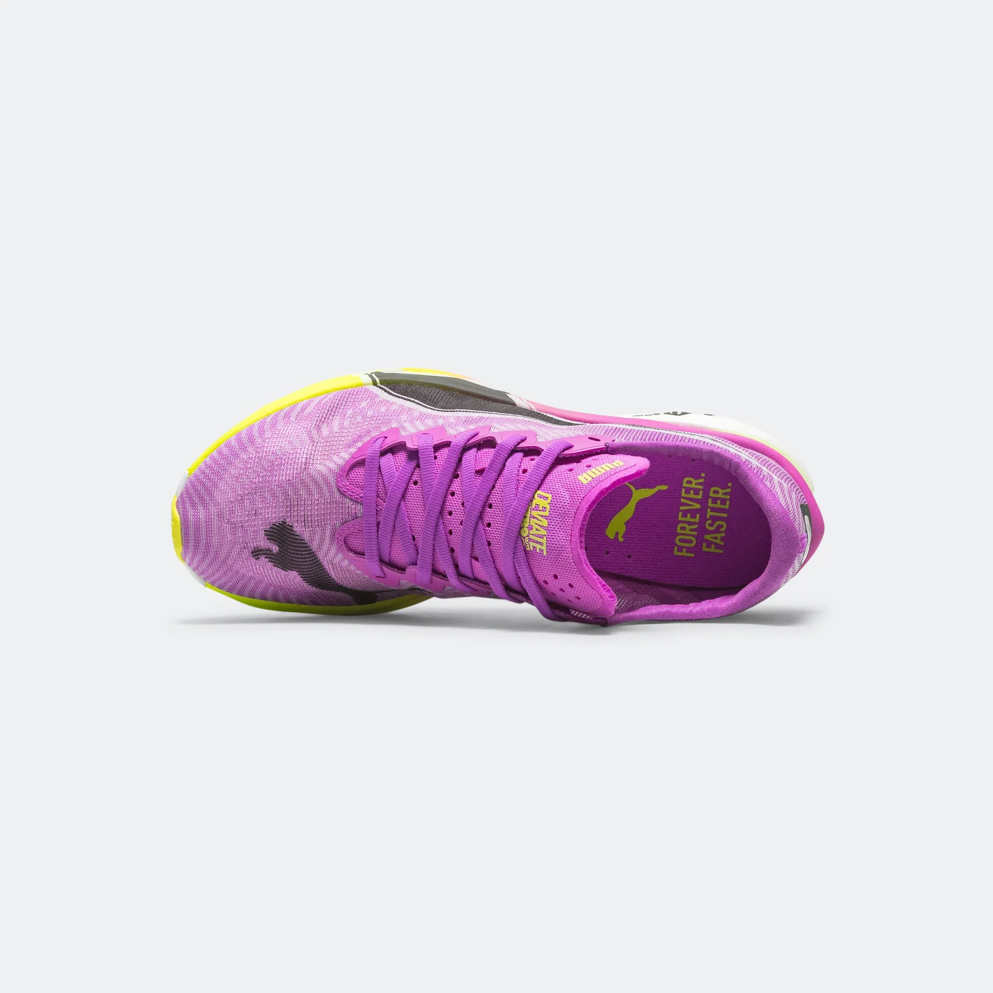 Womens Deviate NITRO Elite 3 - Pure Magenta/Yellow Alert
