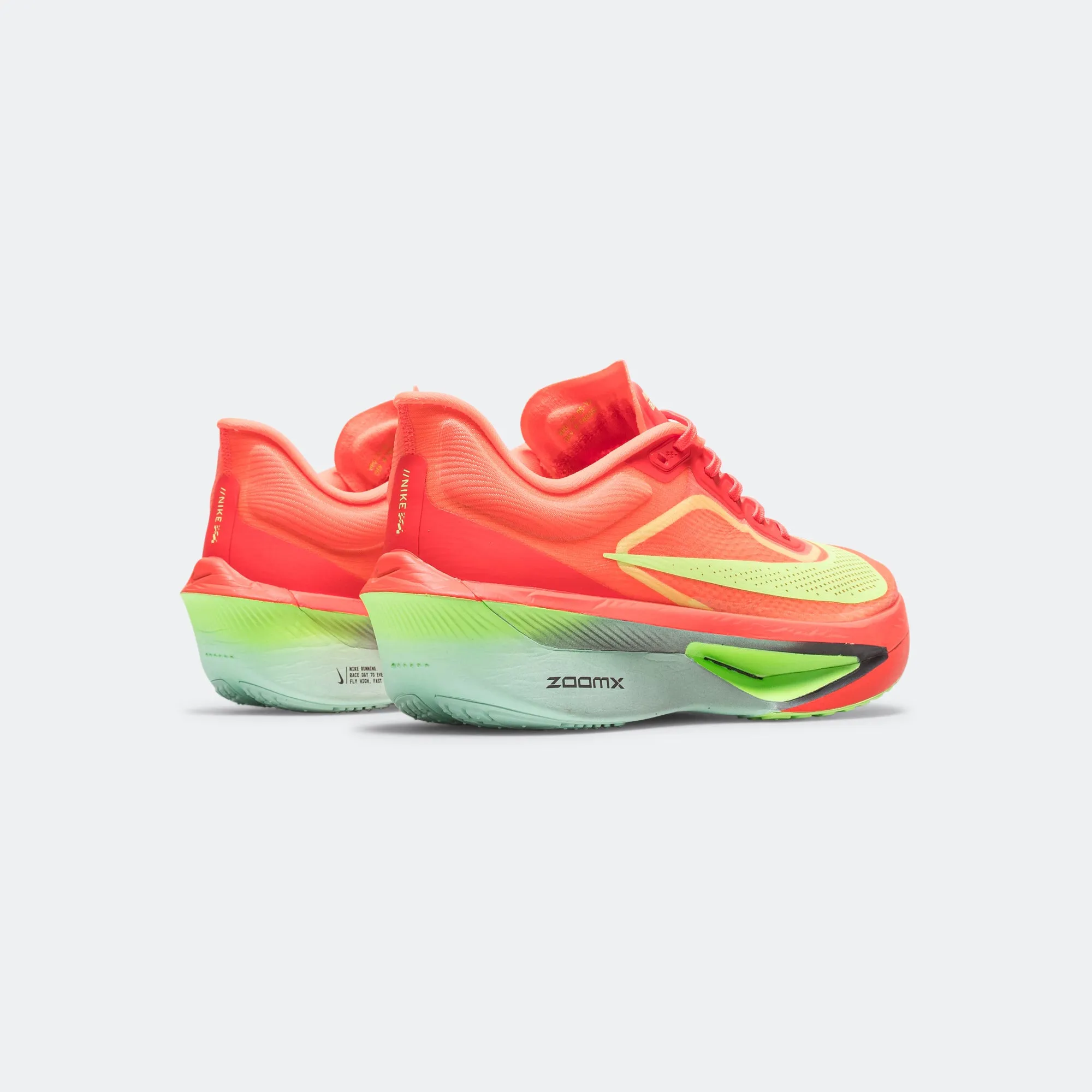 Womens Zoom Fly 6 - Bright Crimson/Cave Purple-Lime Blast