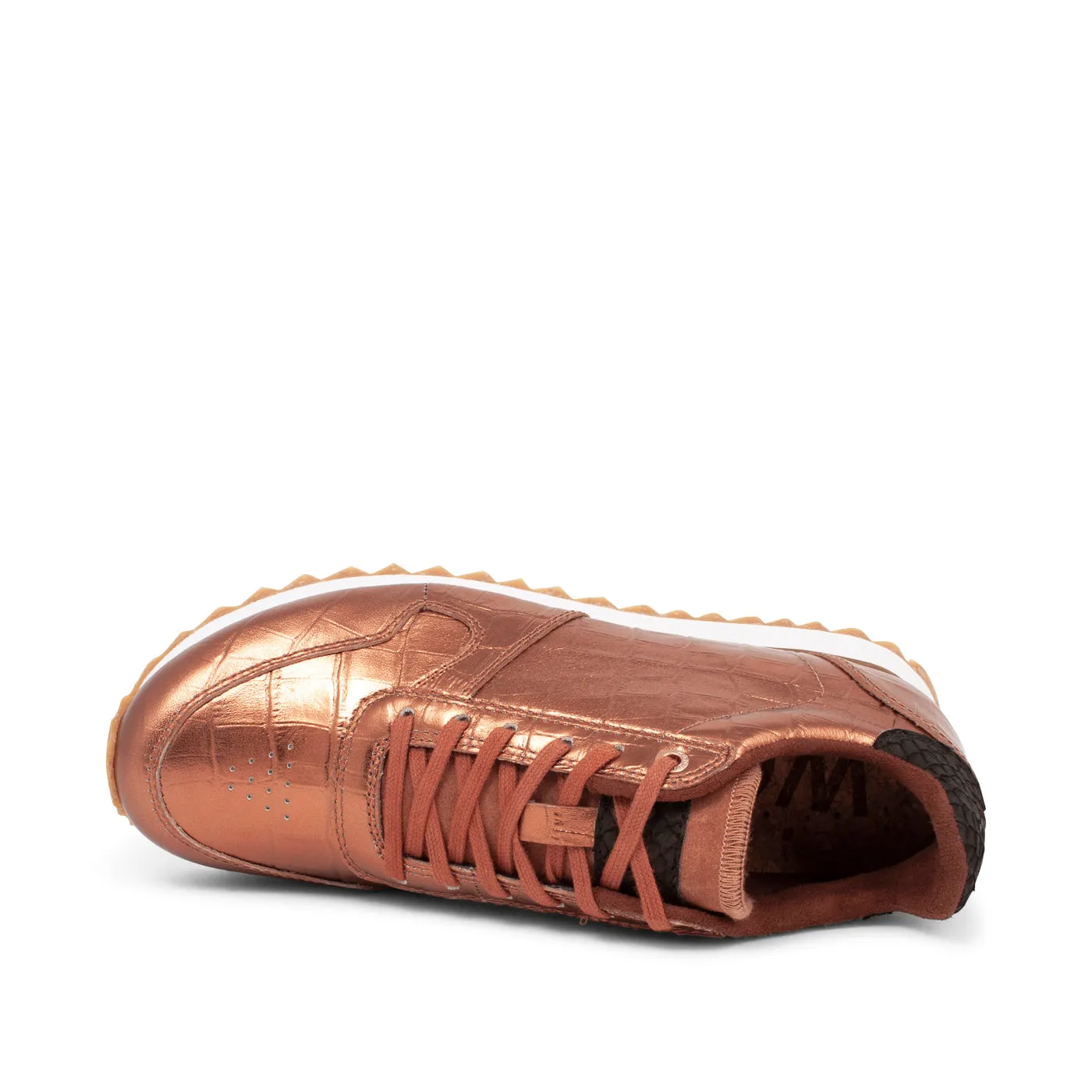 Ydun Shiny Leather - Burnished Copper