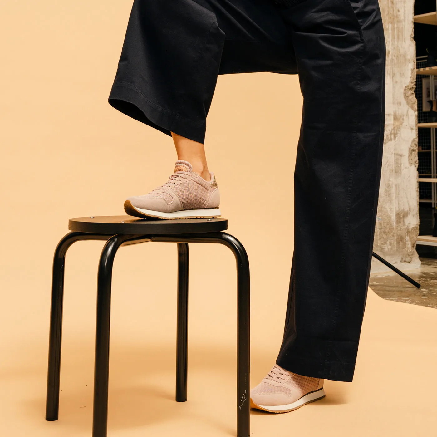 Ydun Suede Mesh II - Dry Rose